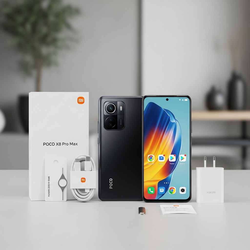 Celular Poco X8 Pro Max  5G 12/512gb Preto