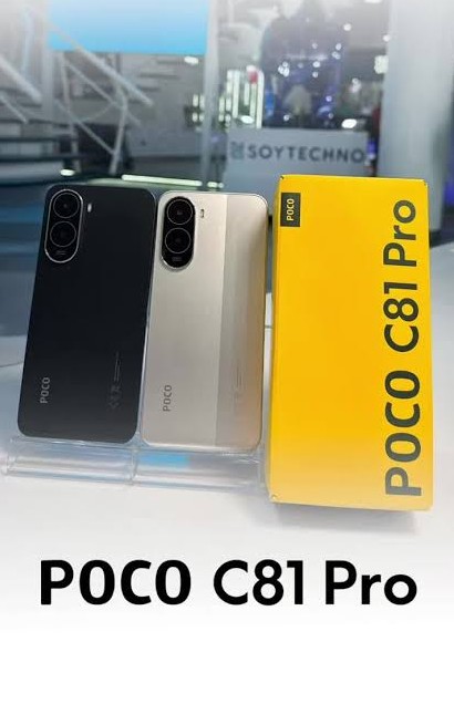 Celular Poco C81 Pro 4/128gb PRETO